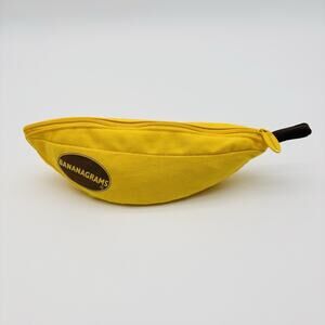 Bananagrams Crossword Family Fun Game Word Play Tiles in Banana Bag, Complete